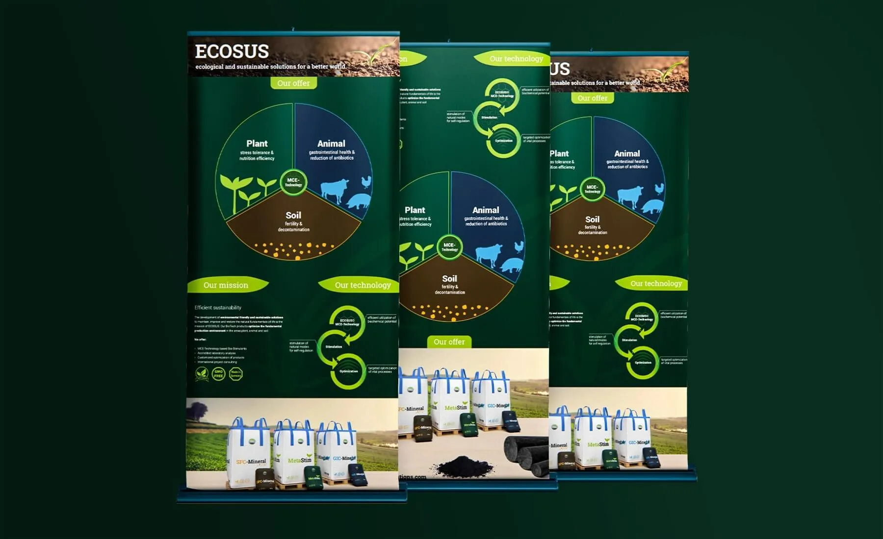 roll up banner design